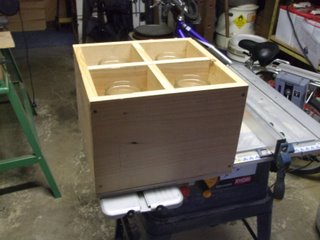 The Box - from the front before fitting the lid